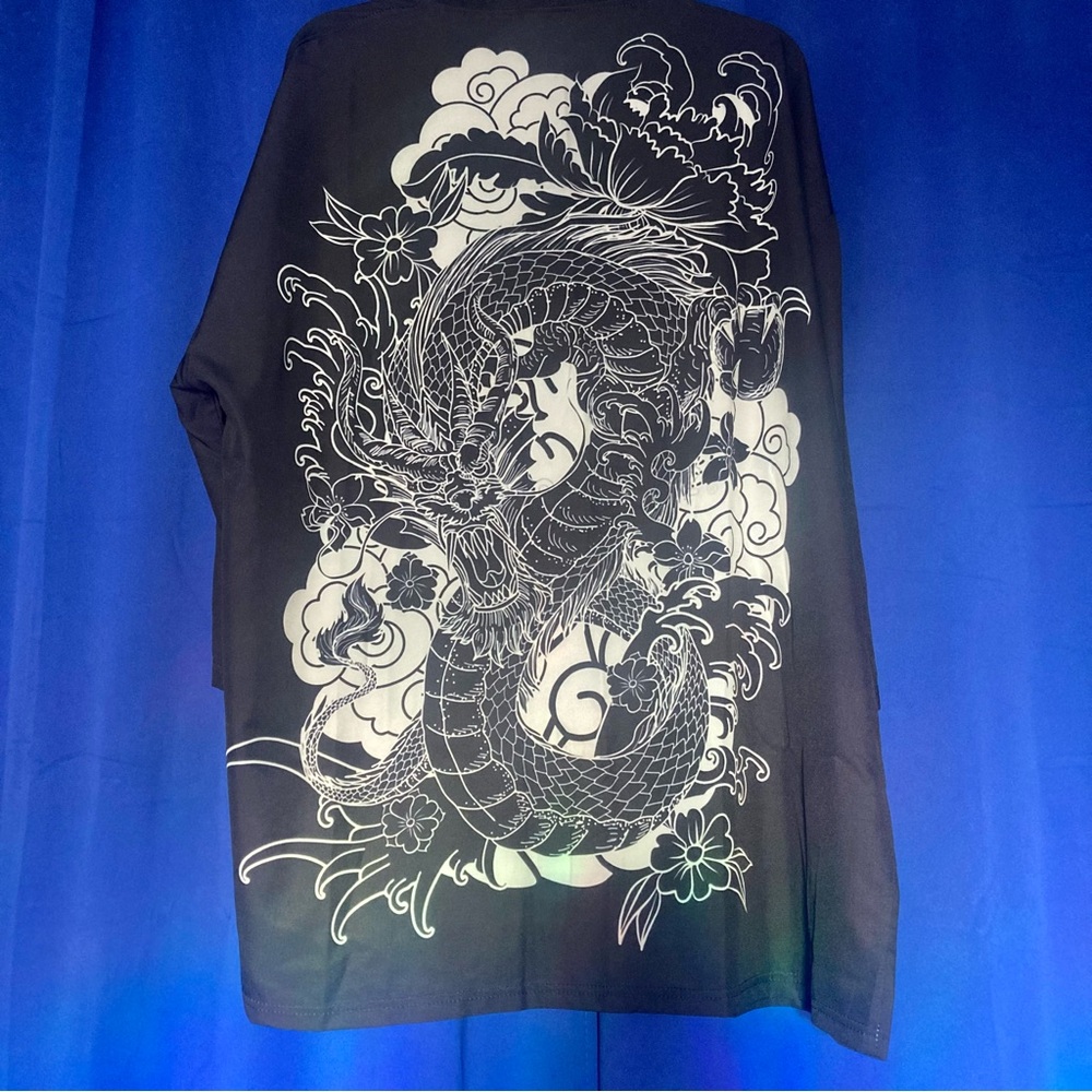 Japanese Dragon Haori 🖤🤍